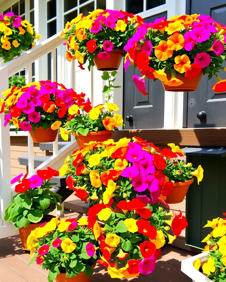 Petunias Vibrant and Versatile Flowers - 25 Outdoor Plants for Patio