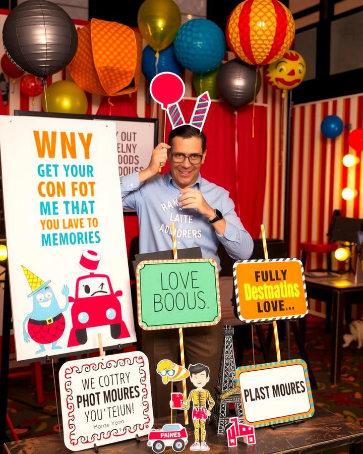 Photo Booth Props and Signs - 30 Wedding Sign Ideas