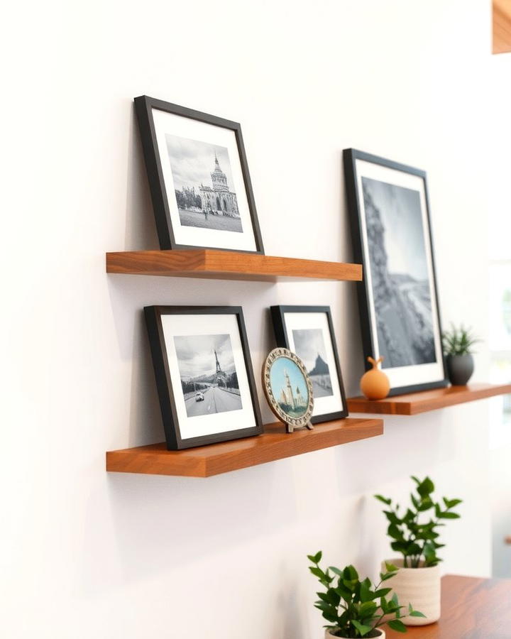 Picture Ledges for Artful Displays - 25 Wall Storage Ideas