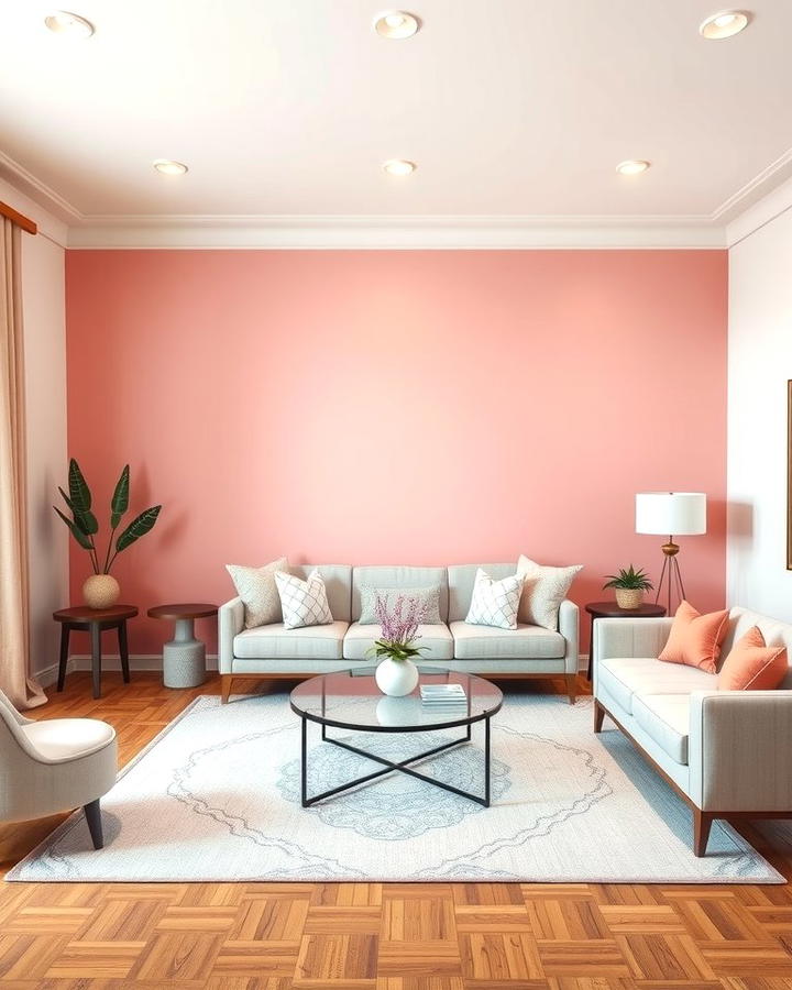 Pink Accent Walls for a Focal Point - 25 Pink Room Ideas