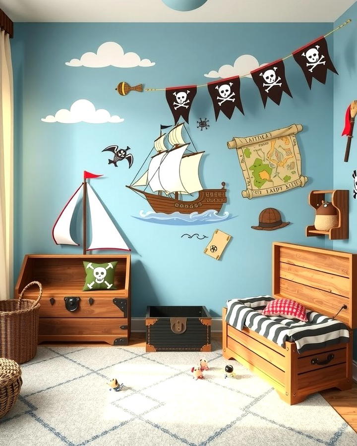 Pirate Adventure Nursery - 25 Whimsical Nursery Ideas