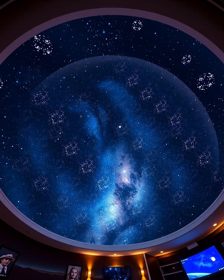 Planetarium Dome Ceiling - 25 Space-themed Room Ideas