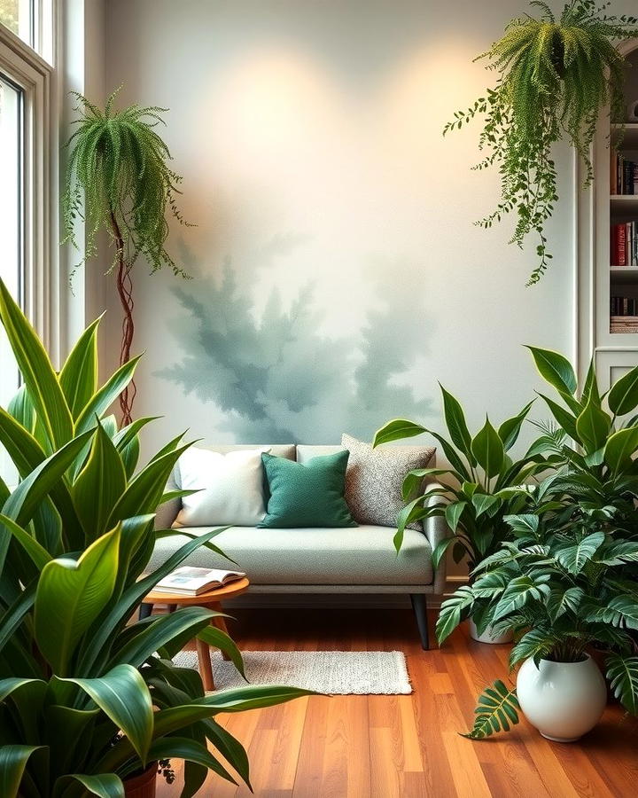 Plant Filled Reading Nooks - 25 Plant Room Ideas