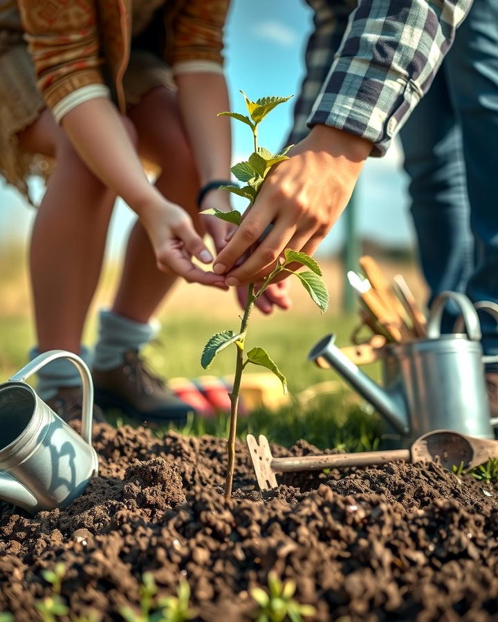 Planting a Commemorative Tree - 30 25th Wedding Anniversary Ideas