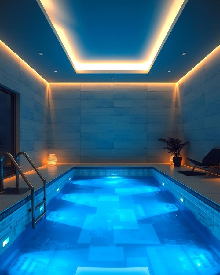 Plunge Pool with LED Lighting - 25 Plunge Pool Ideas