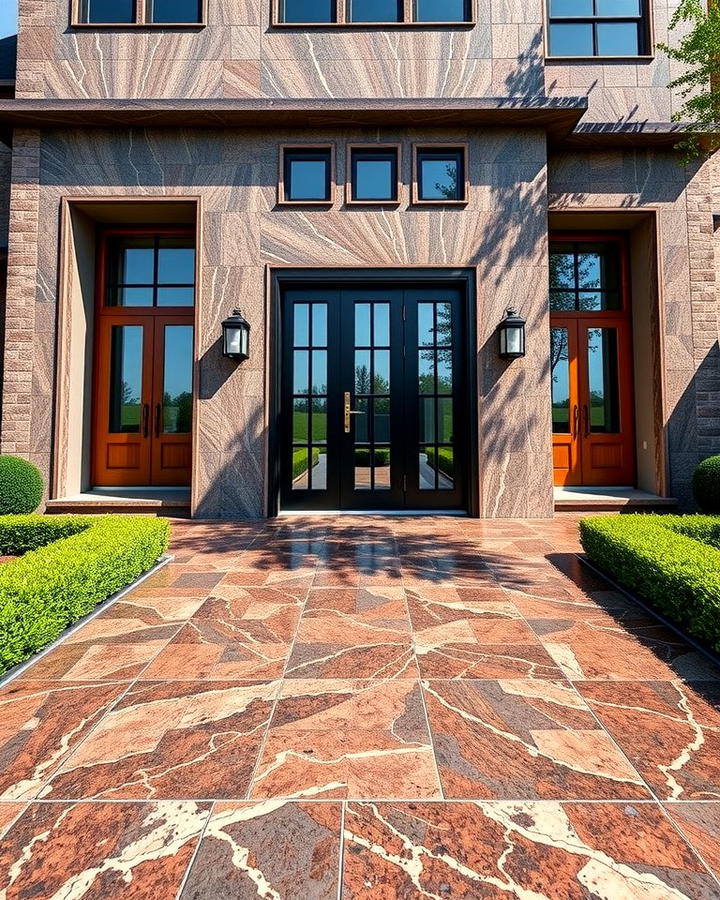 Polished Granite Facades - 25 Stone Exterior Home Ideas