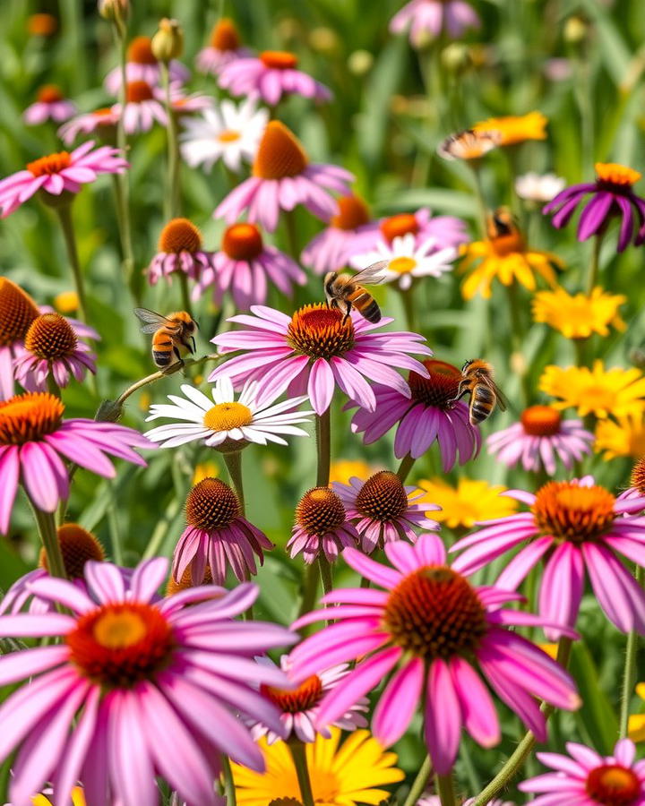 Pollinator Friendly Wildflower Corners - 25 Wildflower Garden Ideas