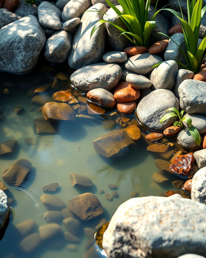 Pond Edge Detailing - 25 River Rock Edging Ideas