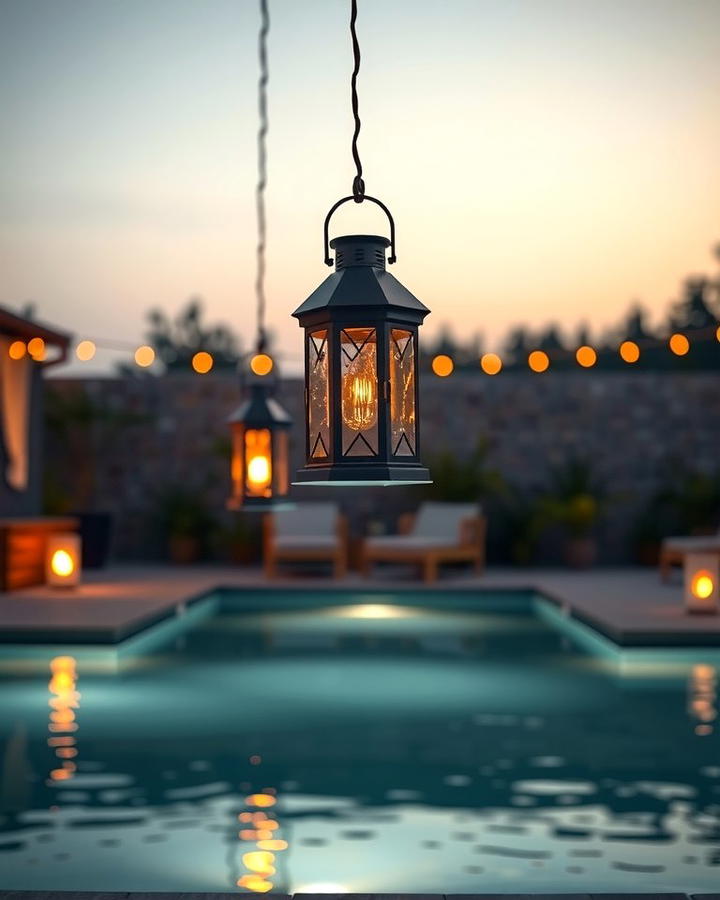 Pool Lanterns - 25 Pool Lighting Ideas