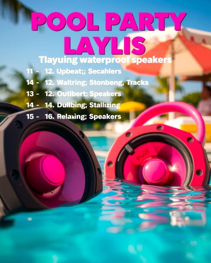 Pool Party Playlist - 25 Pool Party Ideas