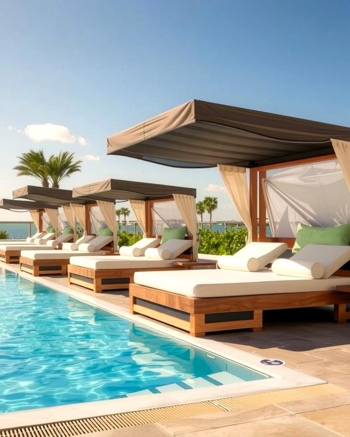 Poolside Daybeds - 25 Pool Furniture Ideas