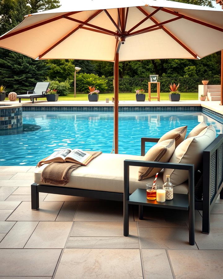 Poolside Lounge - 25 Outdoor Reading Nook Ideas