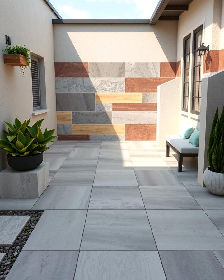 Porcelain Tiles for Versatility and Durability - 25 patio tile ideas