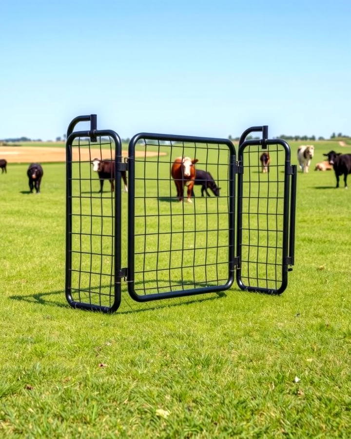 Portable Farm Fence - 25 Temporary Fence Ideas