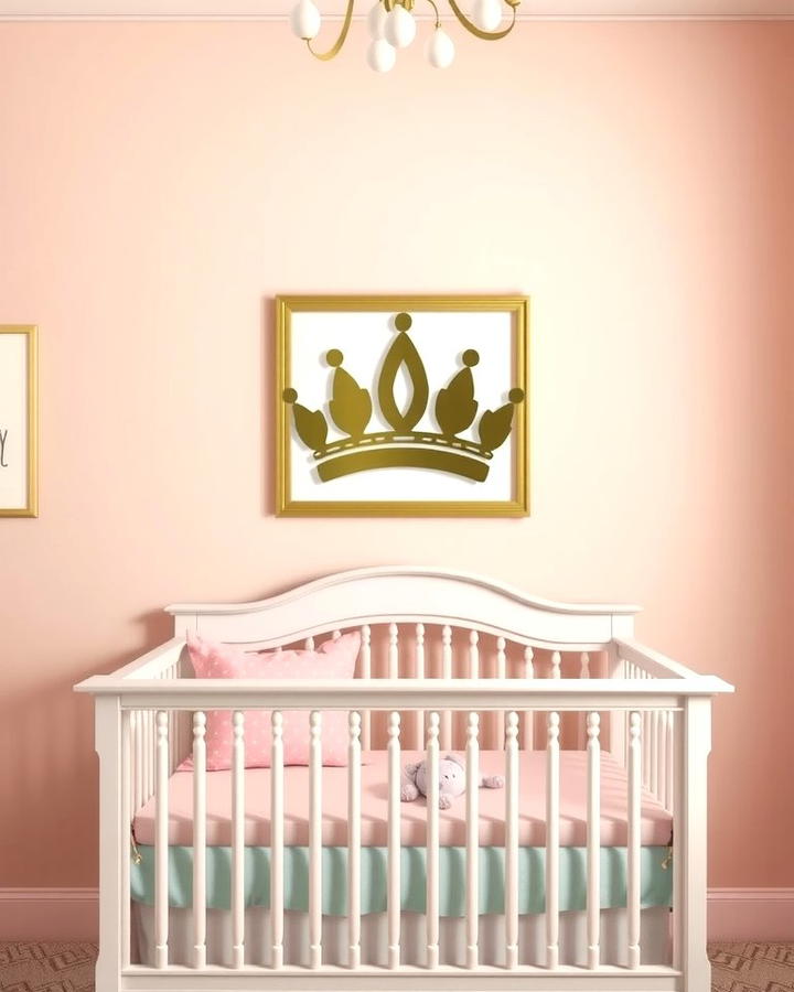 Princess Crown Wall Art - 25 Princess Nursery Ideas