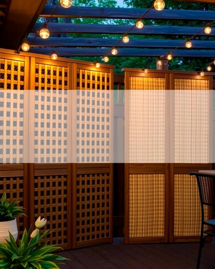 Privacy Screens for Seclusion - 25 townhouse patio ideas