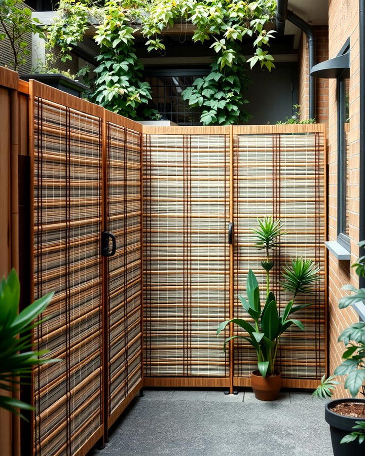 Privacy Screens for Seclusion - 25 Small Backyard Landscaping Ideas