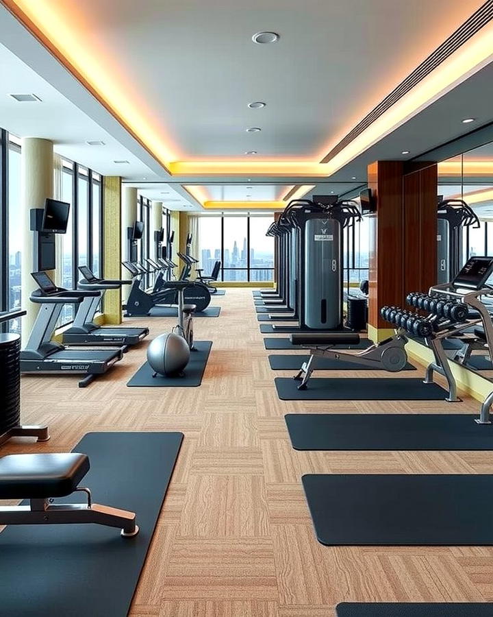 Private Gym - 25 Penthouse Design Ideas