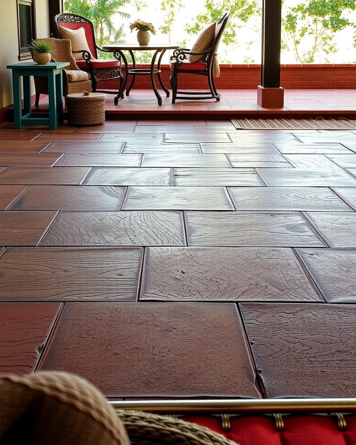 Quarry Tiles - 25 patio tile ideas