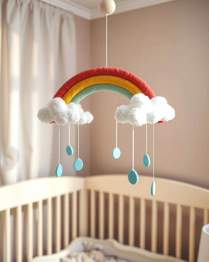 Rainbow Mobile - 25 Rainbow Nursery Ideas