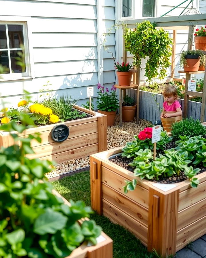 Raised Garden Beds for Organization - 25 Small Backyard Landscaping Ideas