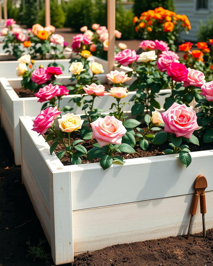 Raised Rose Beds for Better Growth - 25 Rose Garden Ideas