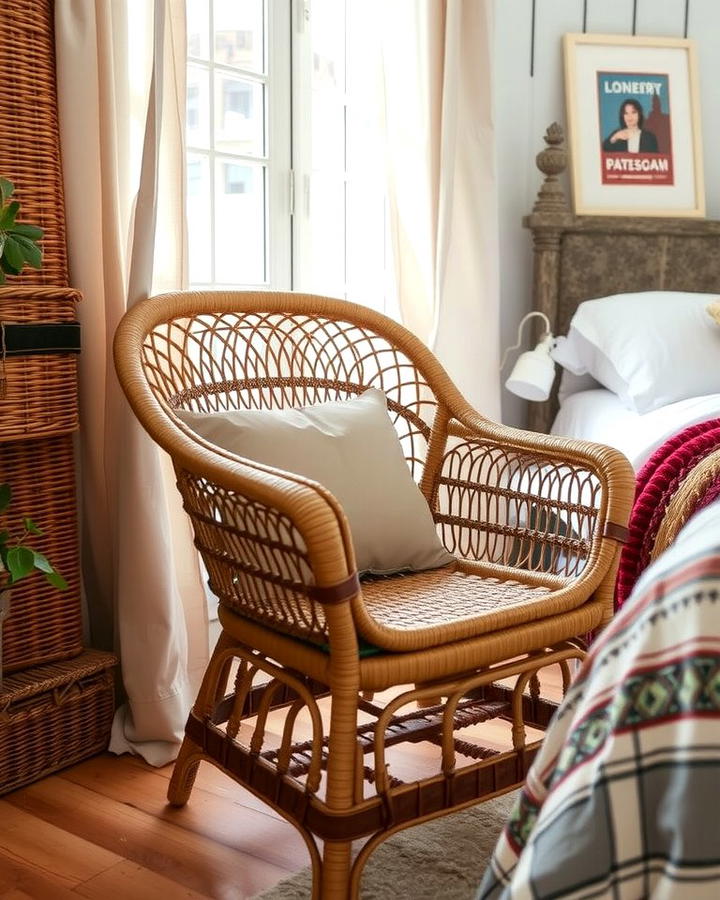 Rattan Accent Chairs for Cozy Corners 2 - 25 rattan bedroom furniture ideas