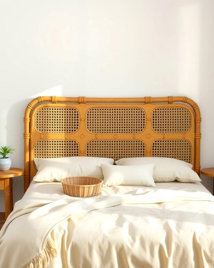 Rattan Bed Frames for Rustic Elegance - 25 rattan bedroom furniture ideas