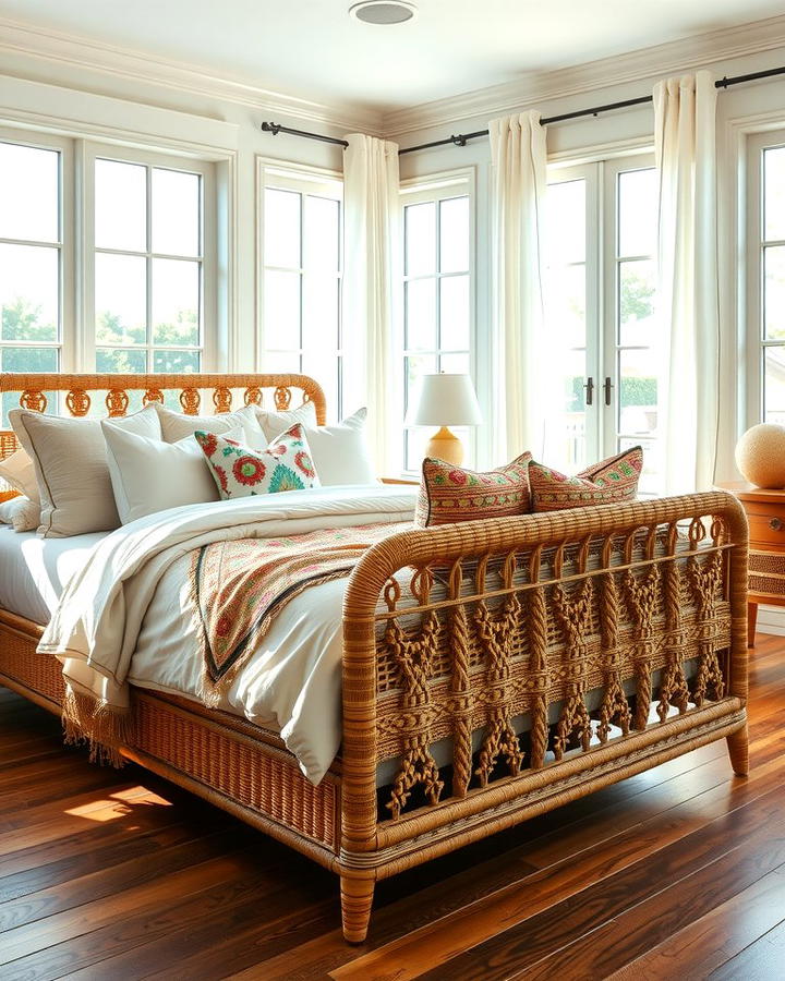 Rattan Bed Frames for a Natural Touch - 25 rattan bedroom furniture ideas