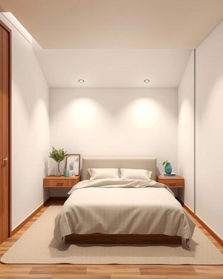 Recessed Lighting for a Sleek Look - 25 small bedroom lighting ideas