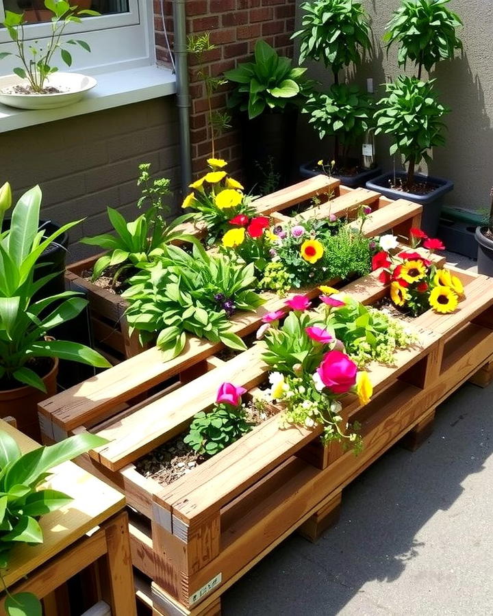 Recycled Pallet Raised Beds for Cost Effective Gardening - 25 Raised Garden Bed Ideas