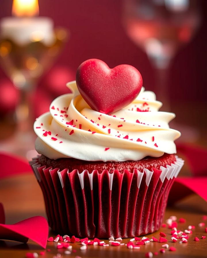 Red Velvet Romance - 30 Wedding Cupcake Ideas