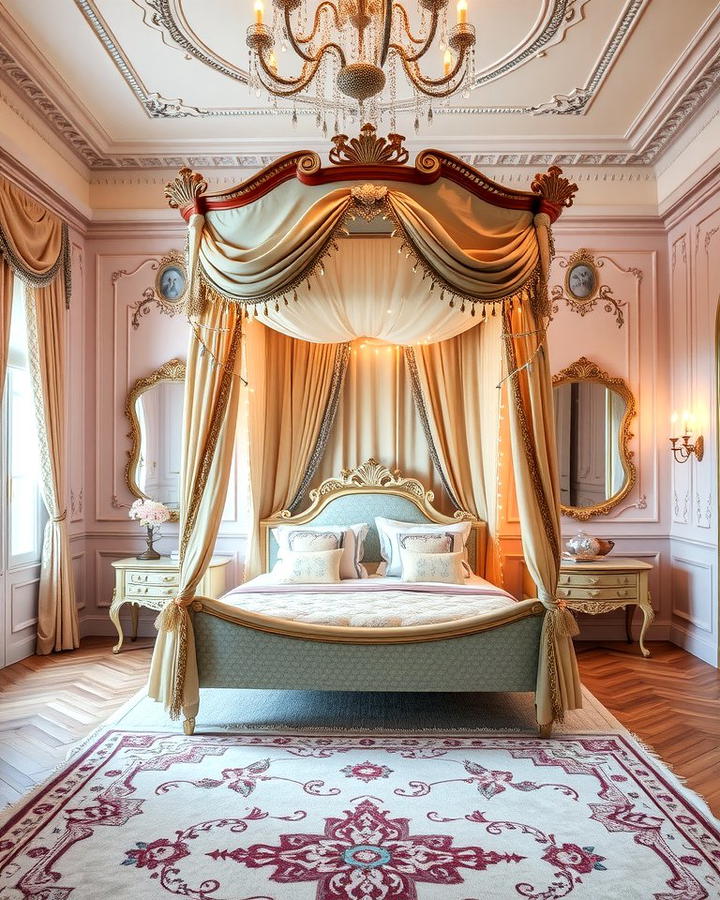 Regal Canopy Beds for a Royal Touch - 25 Princess Room Ideas