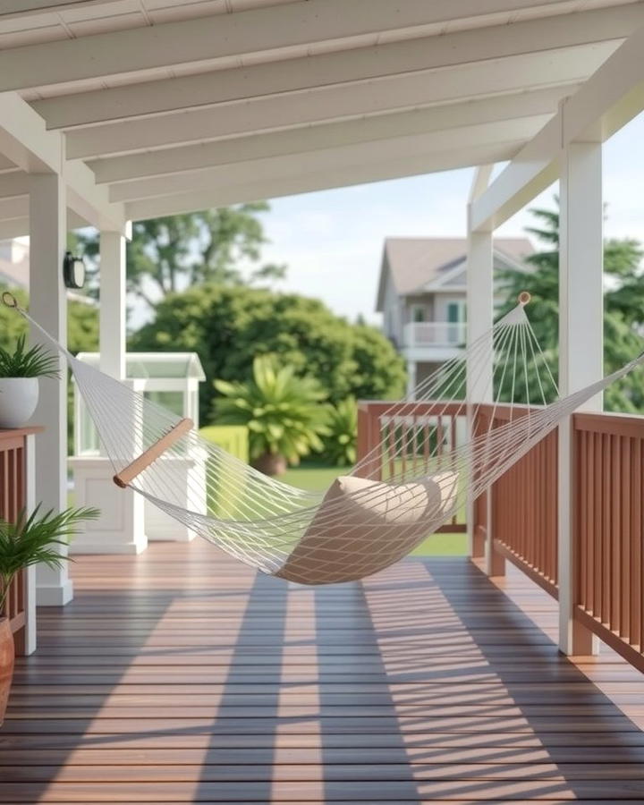 Relaxing Hammock Retreat - 25 Under Deck Landscaping Ideas