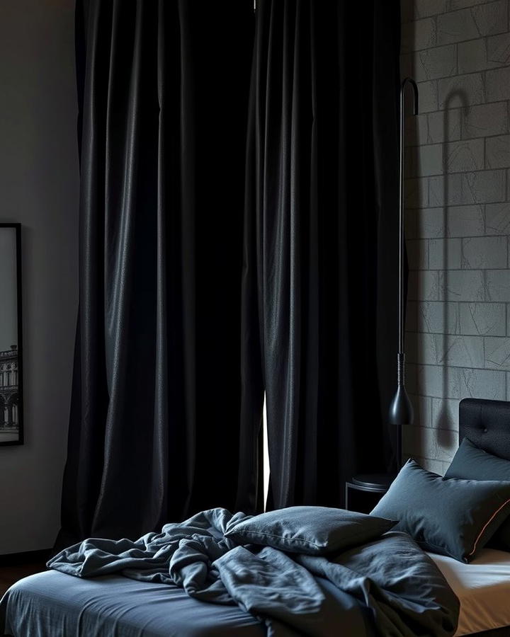 Reputation Blackout Curtains - 25 Taylor Swift Themed Bedroom Decor Ideas