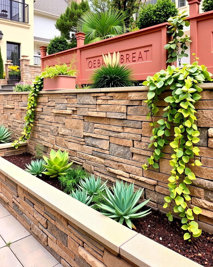 Retaining Wall Gardens - 25 Terraced Garden Ideas