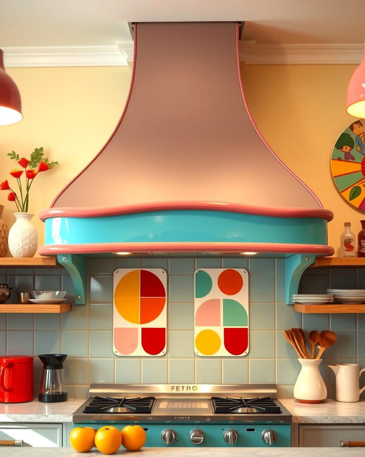 Retro Inspired Range Hoods - 25 Range Hood Ideas