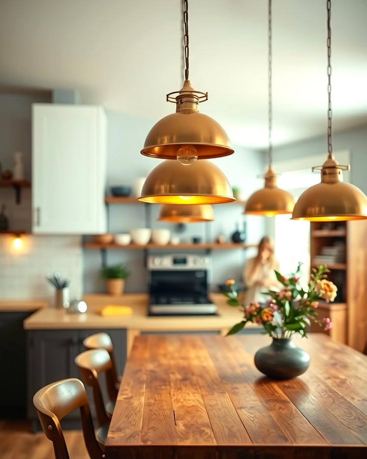 Retro Pendant Lighting - 25 Vintage Kitchen Ideas