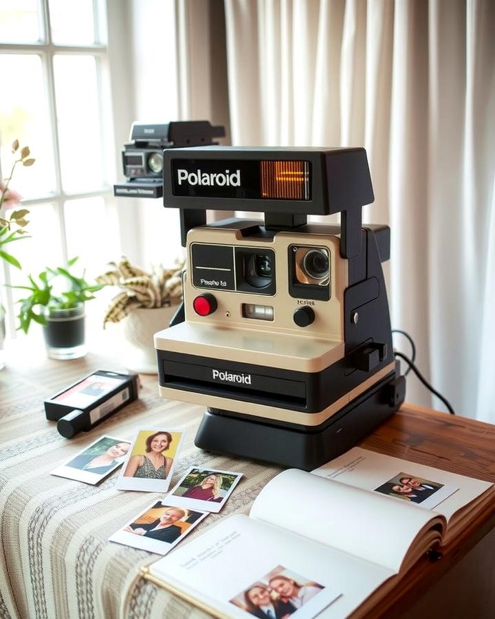 Retro Polaroid Photo Booth - 25 Vintage Wedding Ideas