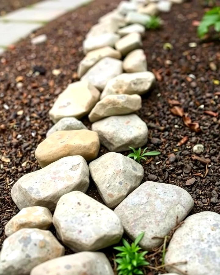 Rock Edging - 25 Rock Landscaping Ideas