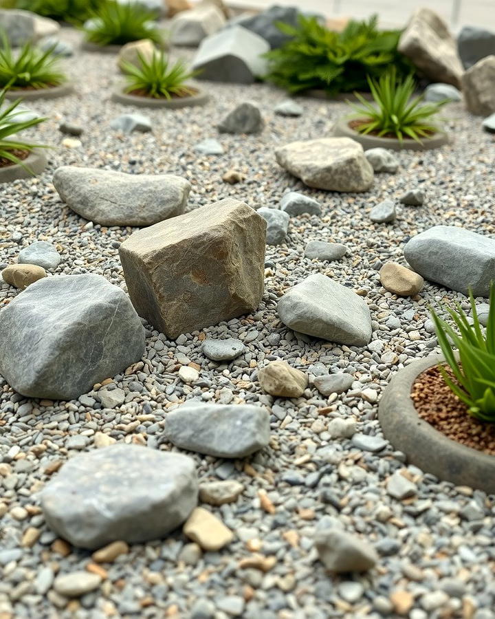 Rock Garden Simplicity - 30 Asian Landscaping Ideas