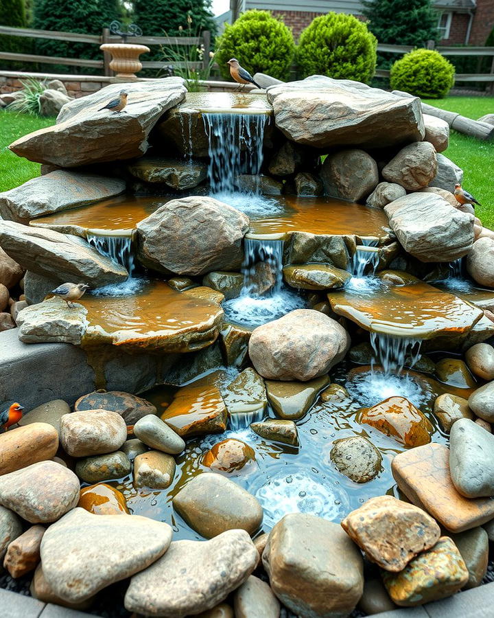 Rock Water Features - 25 Rock Landscaping Ideas