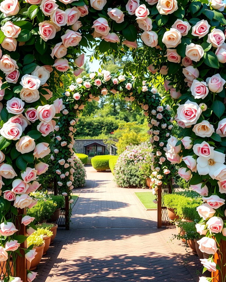 Romantic Archways with Climbing Roses - 25 Rose Garden Ideas