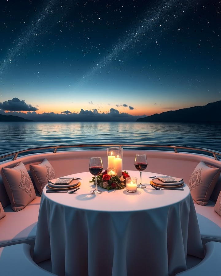 Romantic Dinner Cruise - 30 Wedding Anniversary Ideas