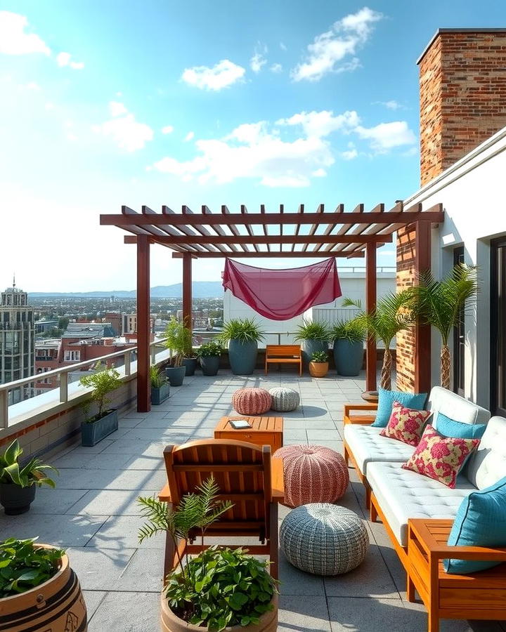 Rooftop Escape - 25 Outdoor Reading Nook Ideas