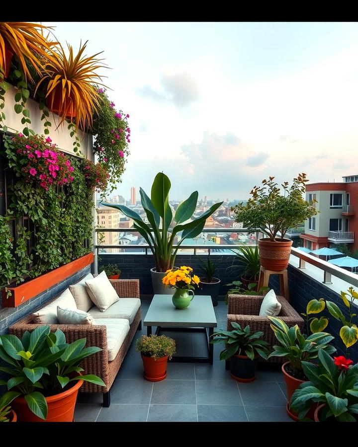 Rooftop Garden Oasis - 25 Terrace Desig