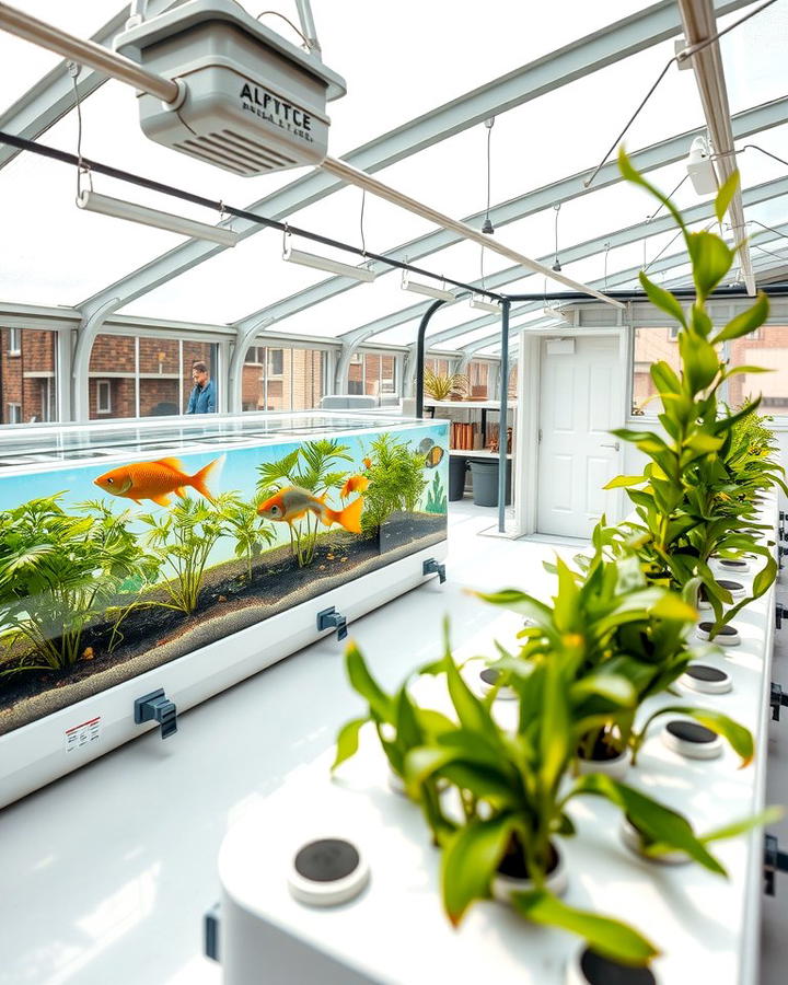 Rooftop Greenhouse with Aquaponics - 25 Rooftop Greenhouse Ideas