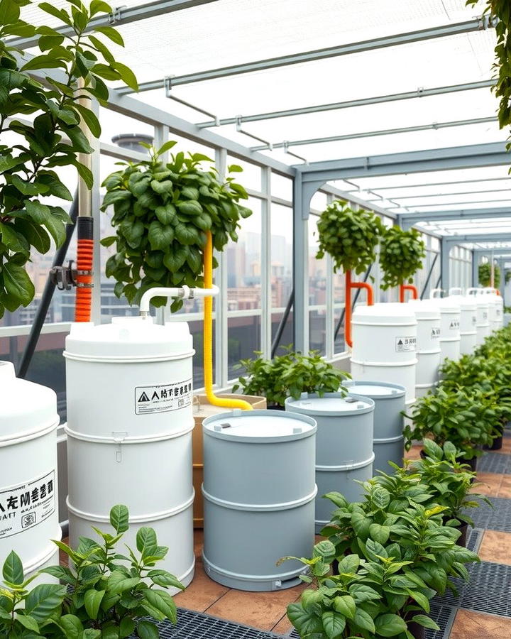 Rooftop Greenhouse with Rainwater Harvesting - 25 Rooftop Greenhouse Ideas