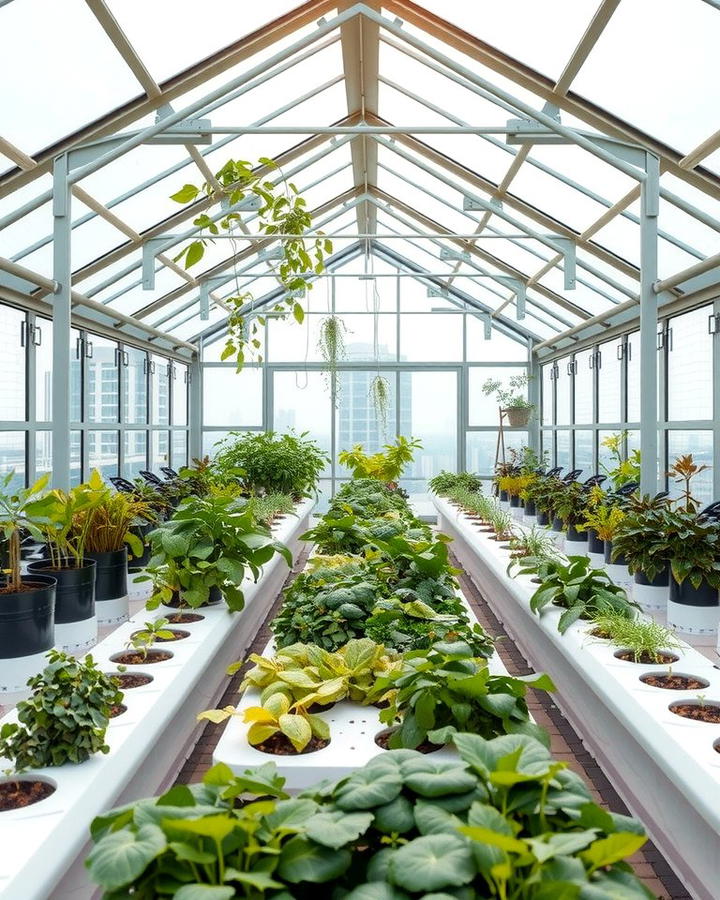 Rooftop Greenhouse - 25 Rooftop Garden Ideas