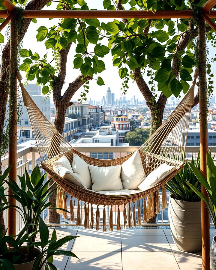 Rooftop Hammocks and Swings - 25 Rooftop Garden Ideas